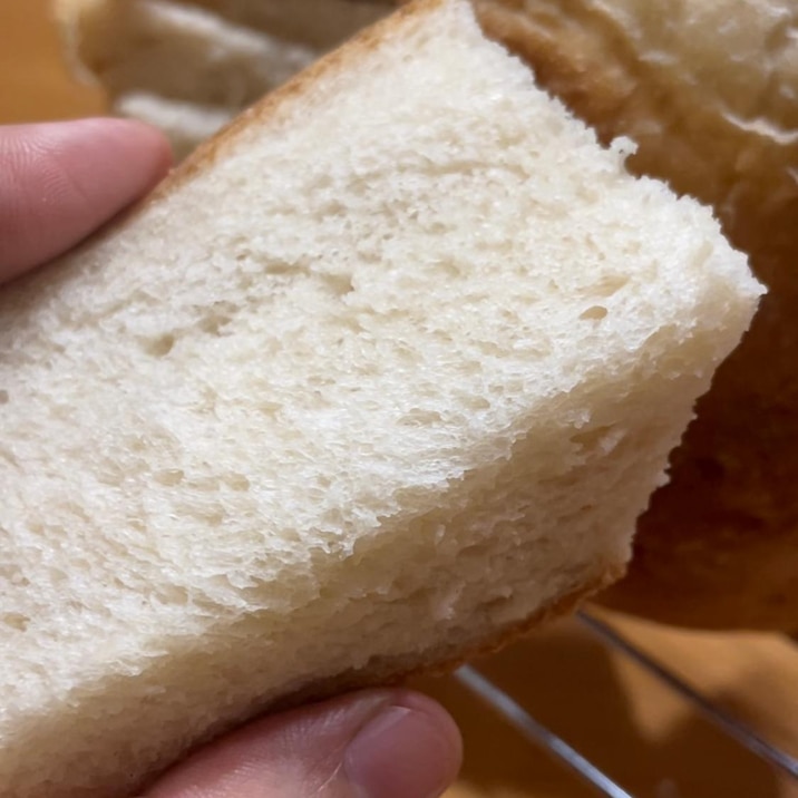 HBで簡単！ふわふわもちもち食パン